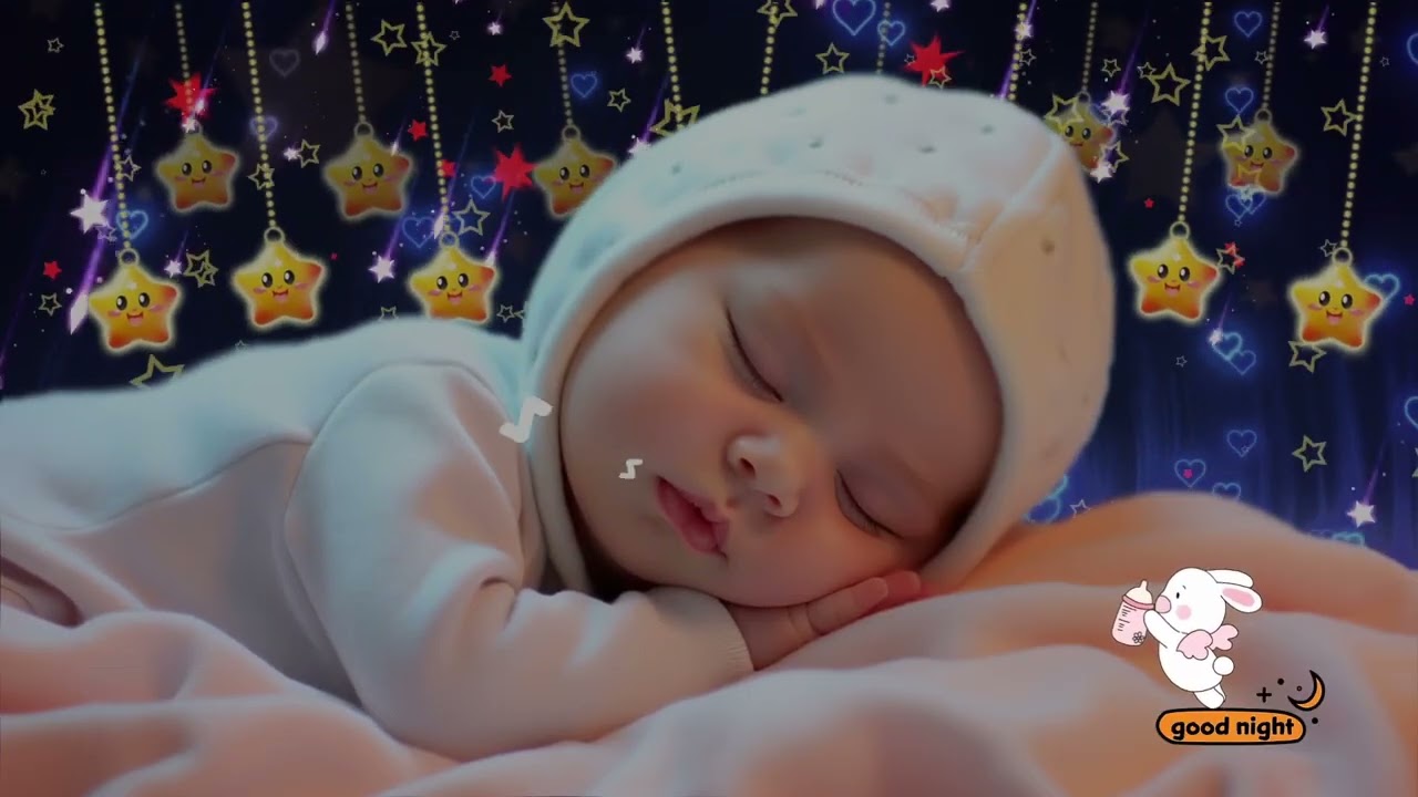 Mozart & Brahms Lullabies ♥ Calm Baby Sleep Music ♫ Soft Classical Lullaby