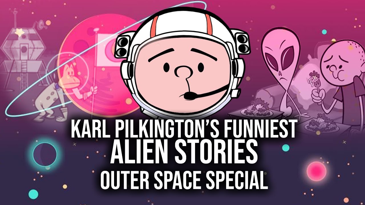 Karl Pilkington's Funniest Alien Stories | Compilation, Outer Space Special