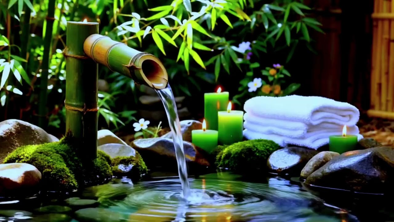 Deep Sleep & Meditation Music with Gentle Water Flow