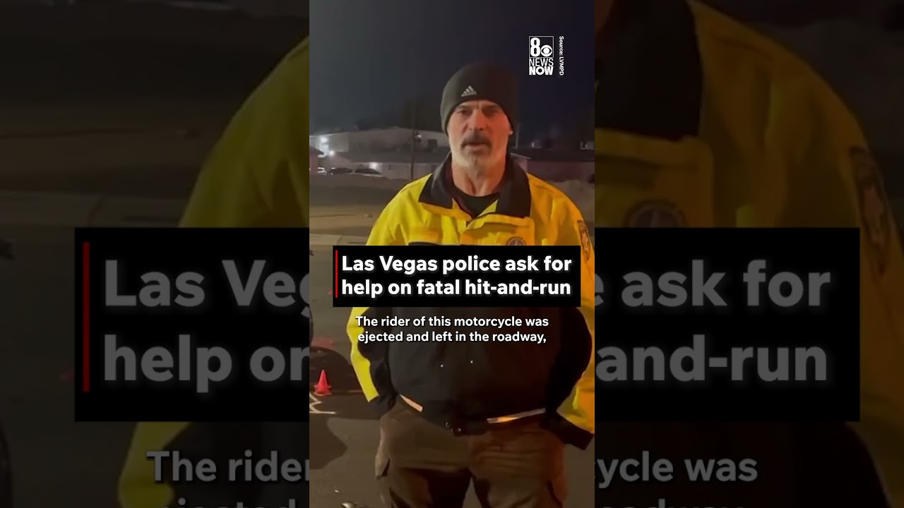 Fatal Hit-and-run In Las Vegas #news #vegas #LVMPD