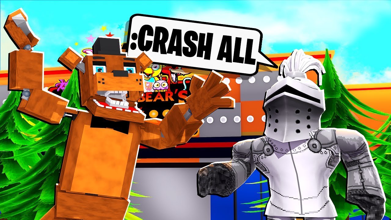 Trolling With FNAF Roblox ADMIN COMMANDS