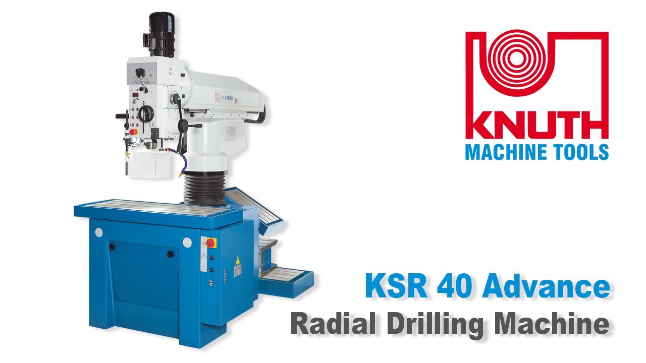 KNUTH KSR 40 Advance - Linear guides for easy handling and stability