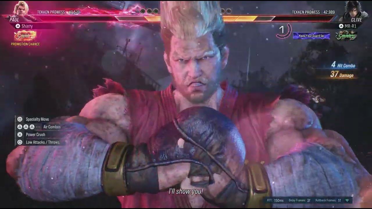 TEKKEN 8 Paul vs Clive Online Multiplayer