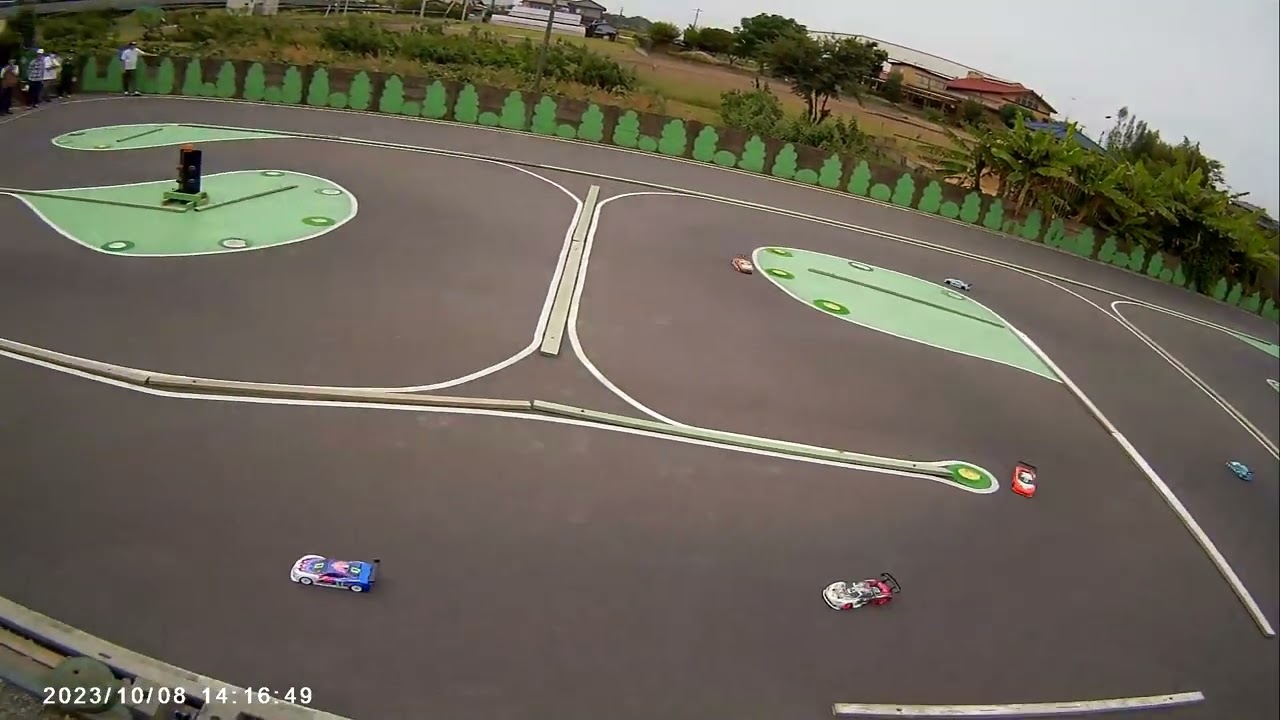 20231008スカイホビー走行会＠540ツーリングAメイン決勝(｀・ω・´)ｲｸｾﾞ！