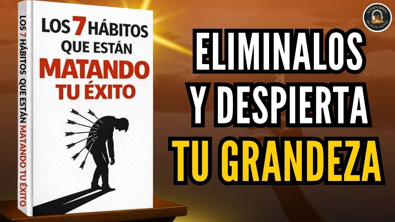 LOS 7 HÁBITOS QUE ESTÁN MATANDO TU EXITO: Elimínalos Y despierta  TU GRANDEZA Audiolibro completo