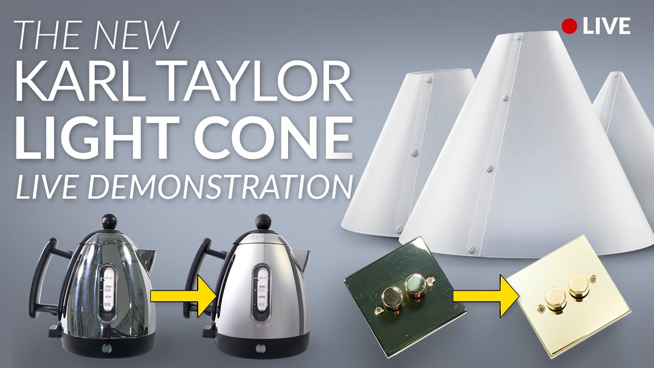 Live Product Photography with the Light Cone + Q&A
