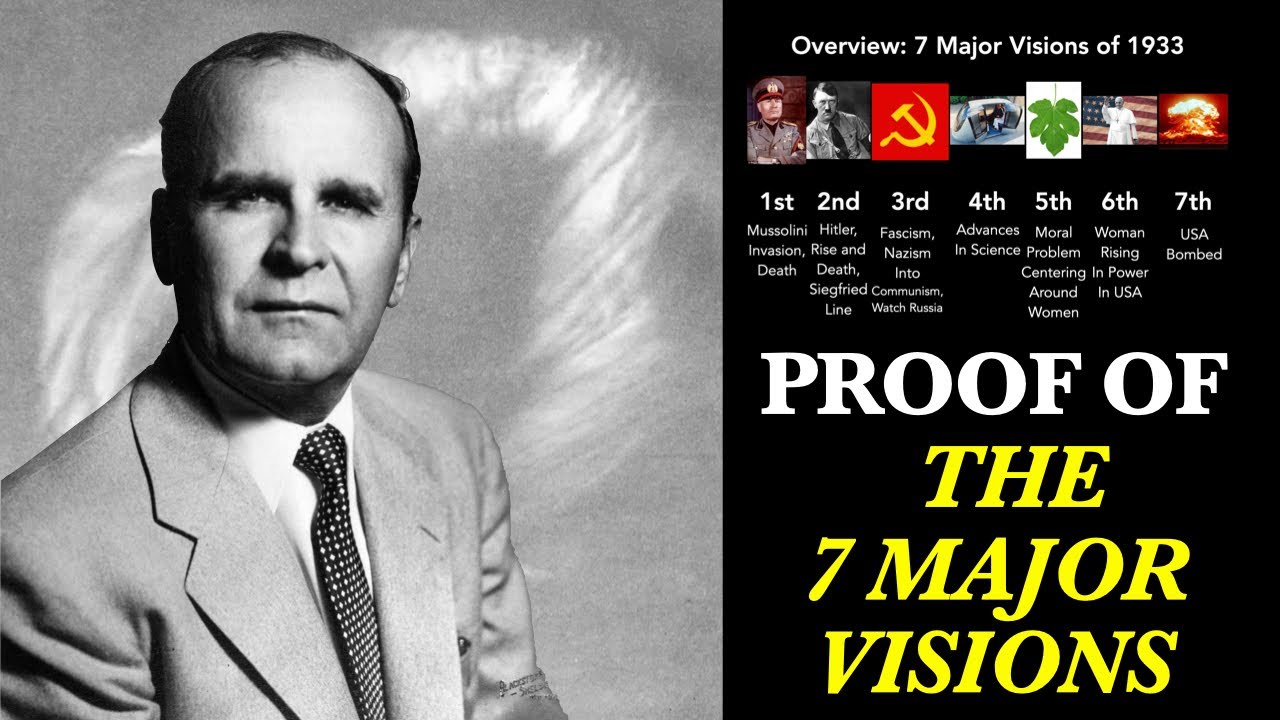 3 PROOFS of the Seven Major Visions Brother Branham Prophesied in 1933