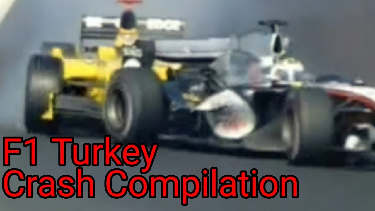 F1 Istanbul Park crash compilation