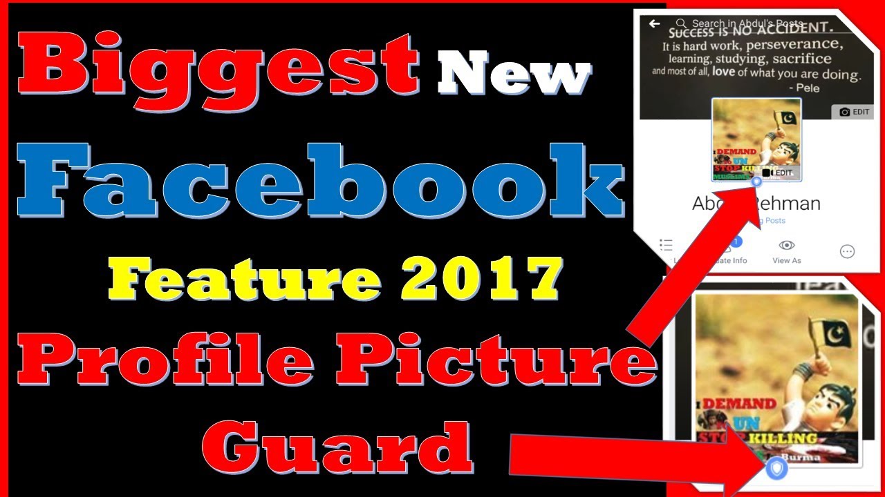 Facebook Profile Picture Guard New Feature - Biggest Facebook Update
