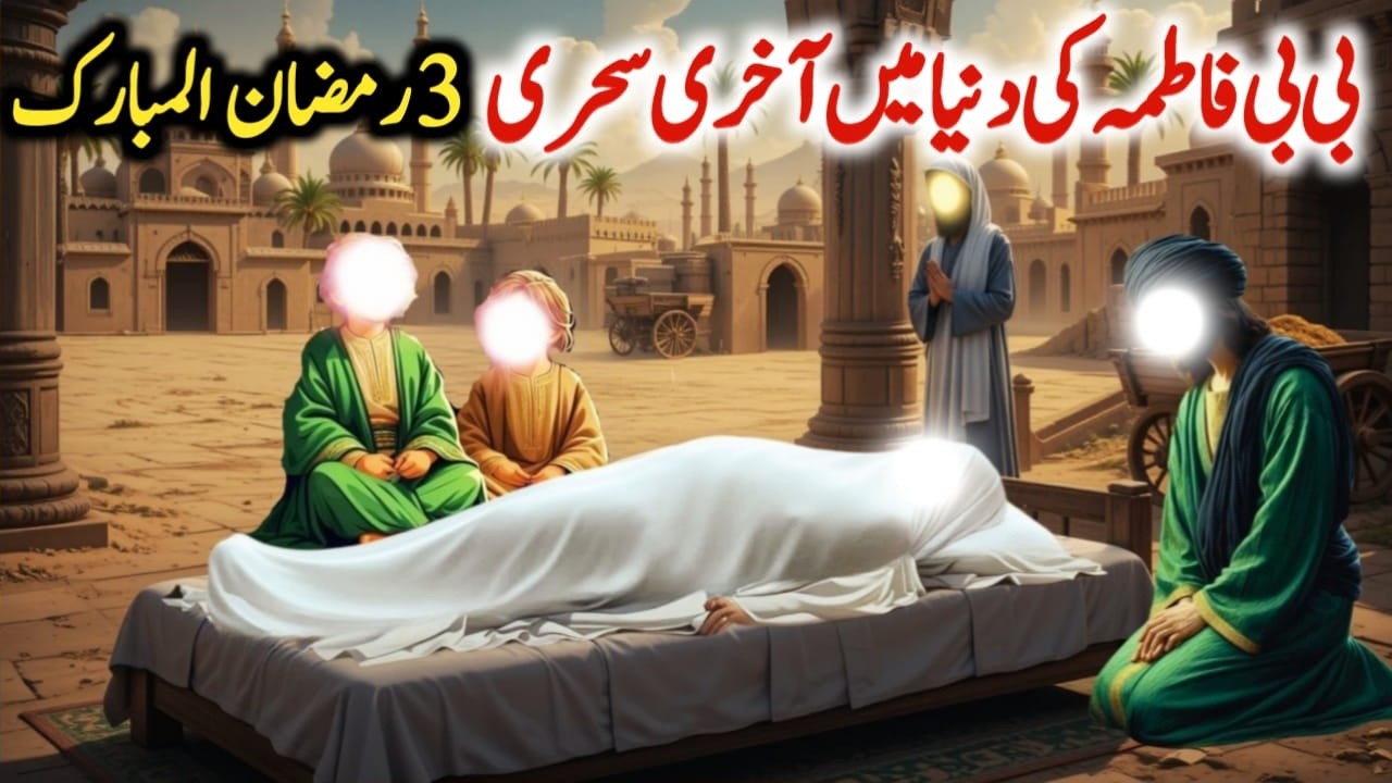 Bibi Fatima Ki Wafat Ka Dardbara Waqia | Bibi Fatima ki kahani | Bibi Fatima