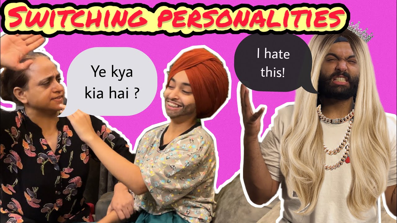 SWITCHING PERSONALITIES for 24 hours 😂 || part-2