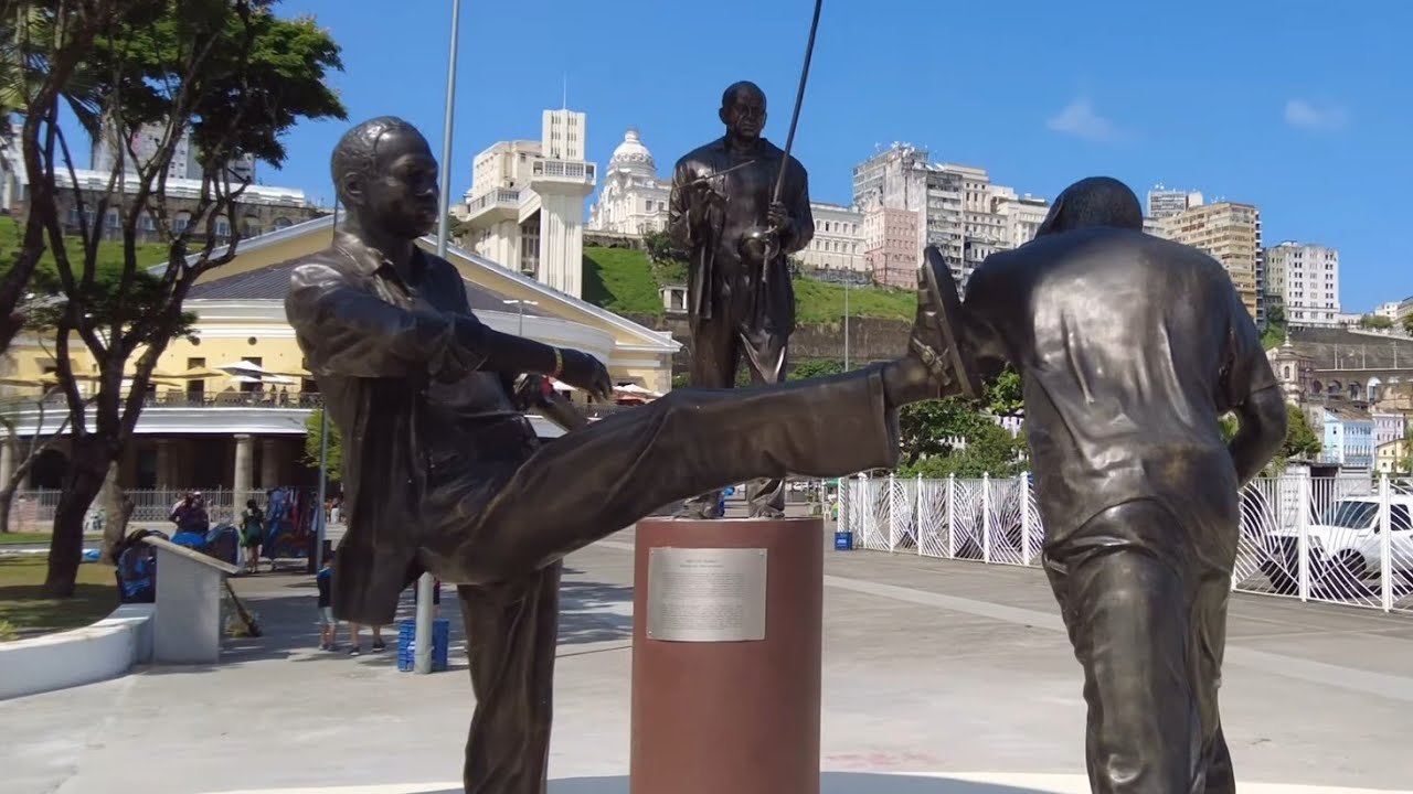 SALVADOR BAHIA - A NOVA ARENA DA CAPOEIRA E RODA DE CAPOEIRA NO MERCADO MODELO 🇧🇷(30 Julho,2024)