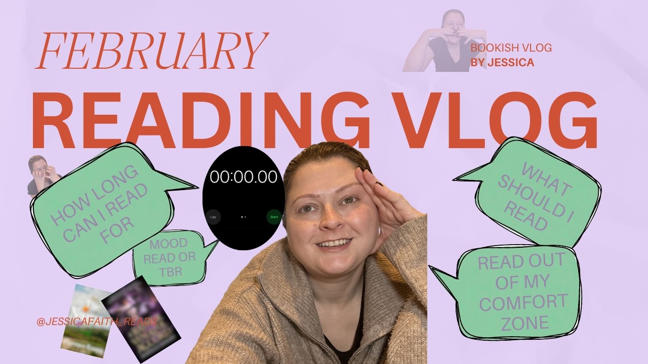 Reading Vlog - Can I Finish My TBR for February? ✧˖°.🎧📖