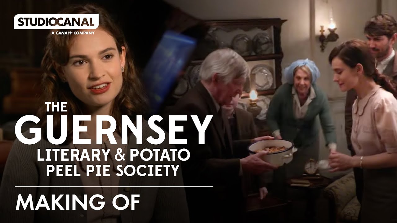 Making Of THE GUERNSEY LITERARY AND POTATO PEEL PIE SOCIETY - Starring Lily James, Michiel Huisman