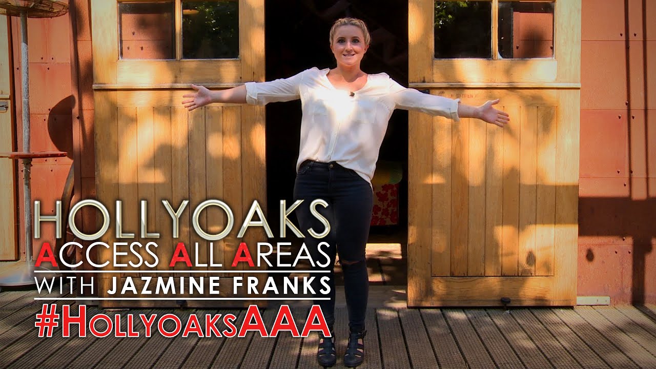 #HollyoaksAAA with Jazmine Franks