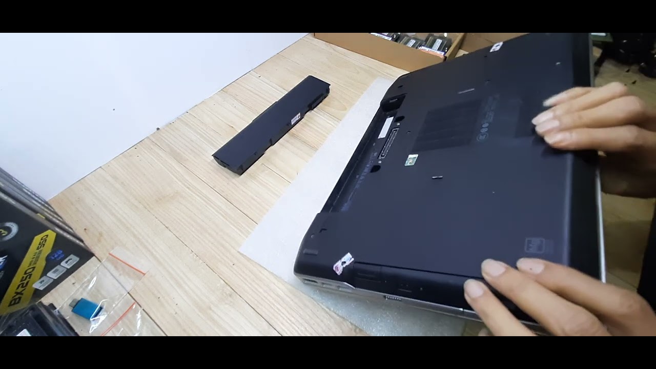 UPGRADE SSD DELL LATITUDE E6420
