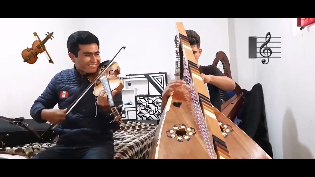 JARANA ARPA Y VIOLIN CON ZORRITO DE CAYANTO Y YEFERSON CASTRO🌺🎶