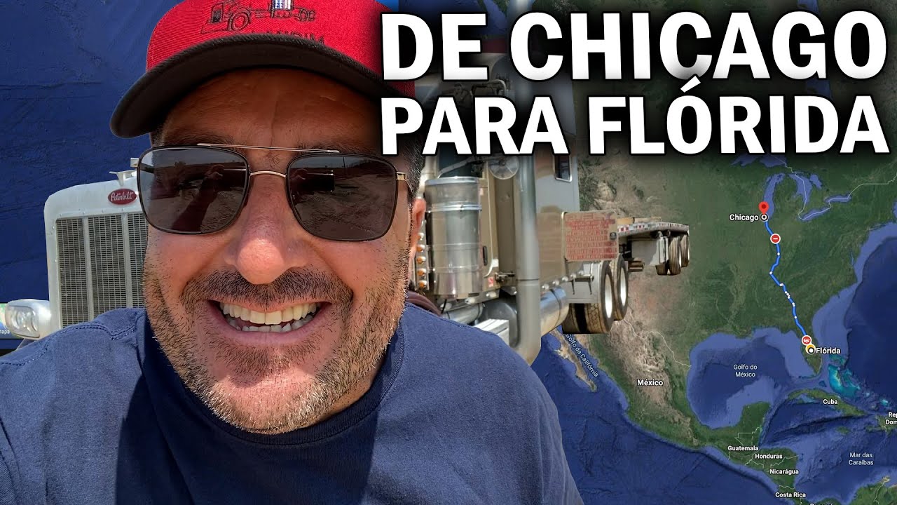 DE CHICAGO PARA A FLÓRIDA(CHEGUEI EM CASA)
