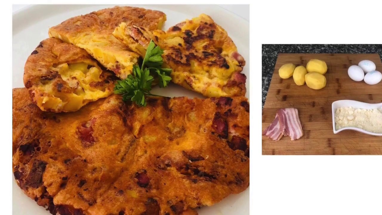 Frittata di patate e pancetta Brz i ekonomicen obrok