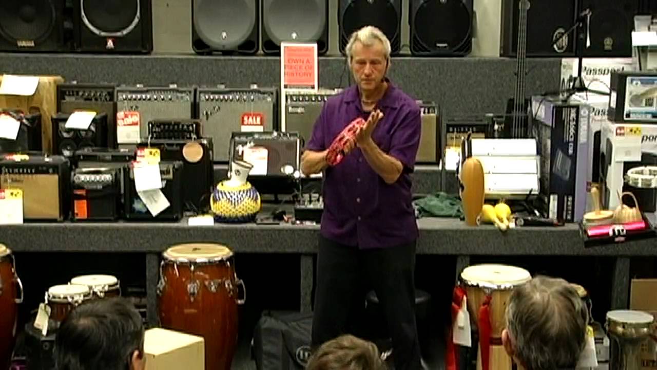 Jim Greiner Tambourine Demo From His Percussion Clinic for LP