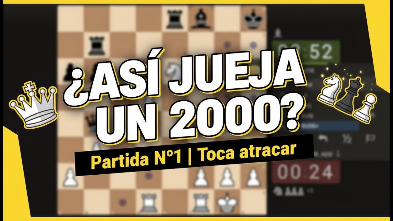 De 2000 a Maestro: &iquest;As&iacute; juega un 2000 en Lichess? 🤯 | Partida N&deg;1