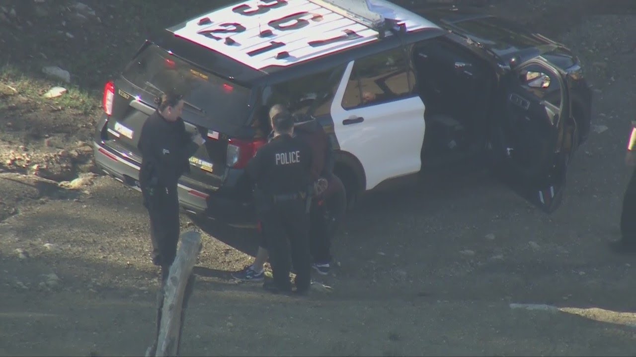 Suspect surrenders following bizarre pursuit from West Valley to Malibu