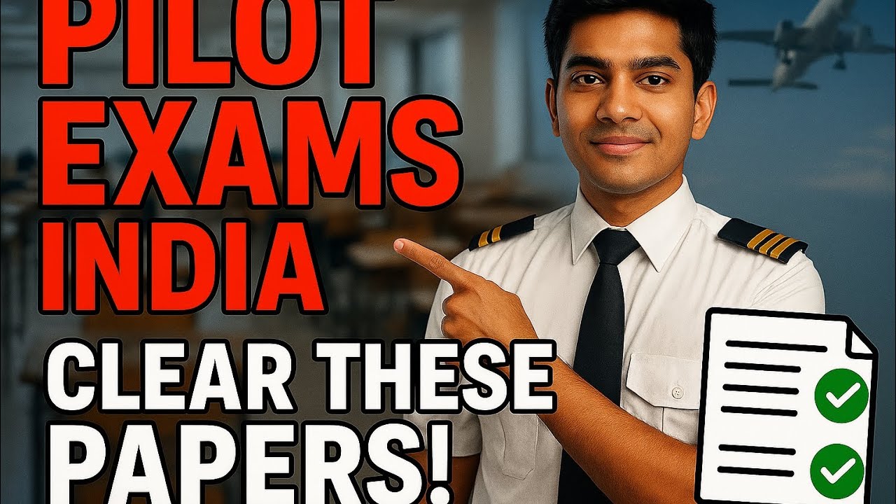 DGCA Pilot Exams Explained: Papers to Clear in India