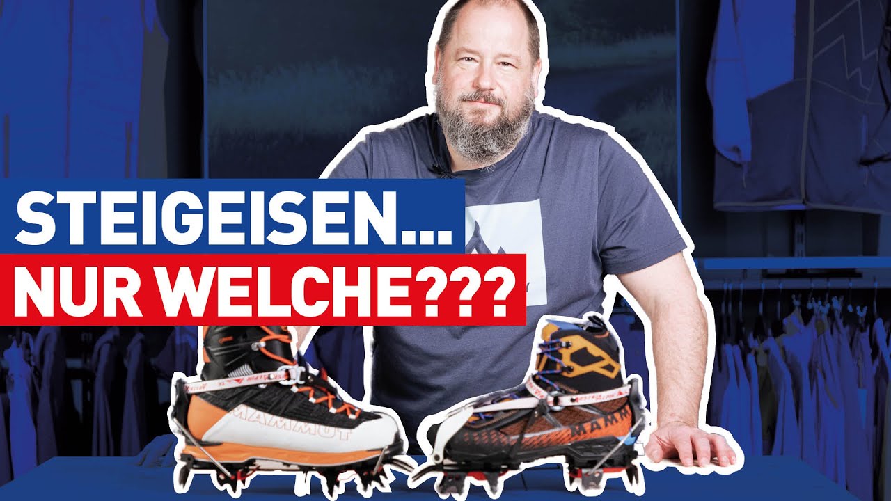 Steigeisen, Grödel & Spikes. Sind alle Bergschuhe steigeisenfest? || Schau amoi