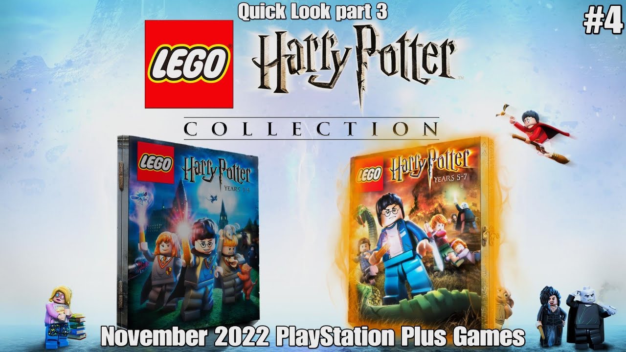 Lego Harry Potter Collection! Quick Look Finale - November 2022 PlayStation Plus Games part 4