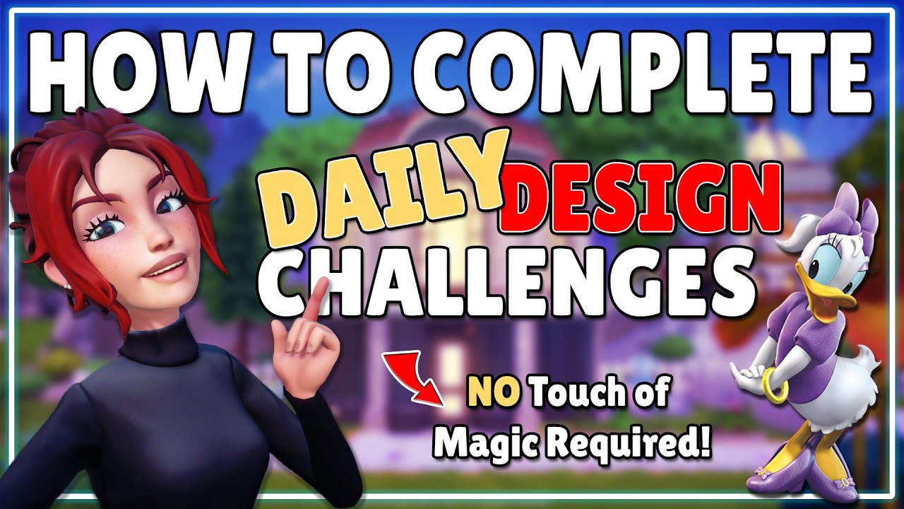 How To Complete DAILY Design Challenges | Daisy's Boutique Guide | Dreamlight Valley!