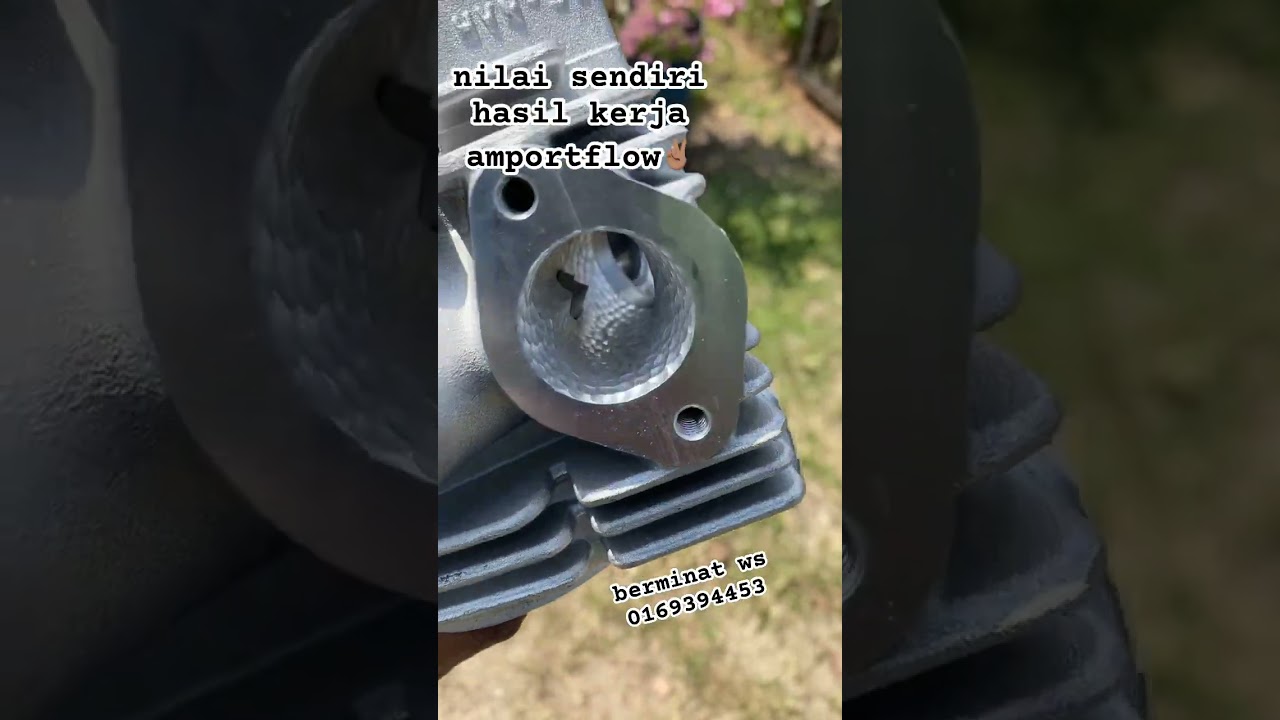 head porting / carb porting / porting dimple polish / amportflow #explore #ex5