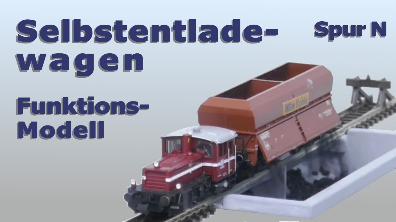 Selbstentladewagen motorisiertes Funktionsmodell Spur N