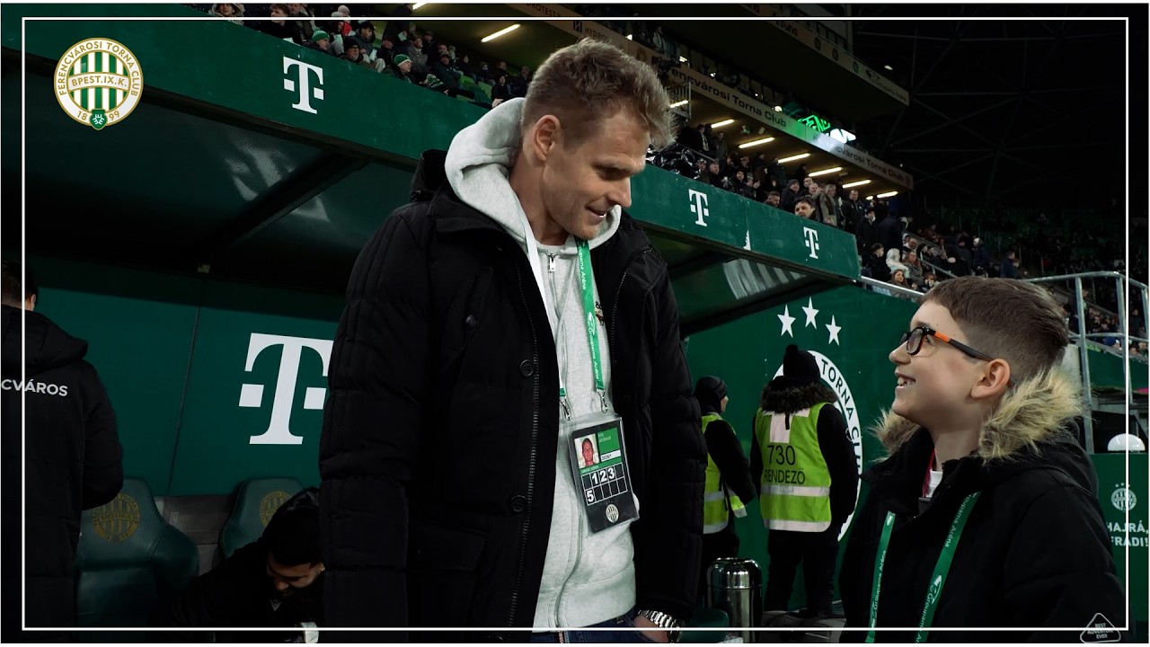Fradi Média | „Oroszlán vagyok!” – Keane és Dibusz meglepetése a gyógyult kisfiúnak | 2026. 02. 23.