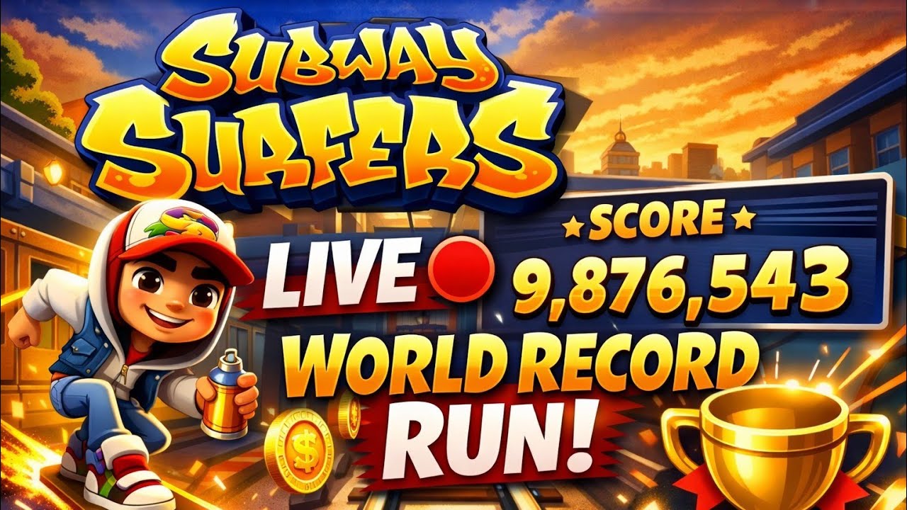 Subway Surf 🚇 King Live New Pro Gameplay 🎮💪
