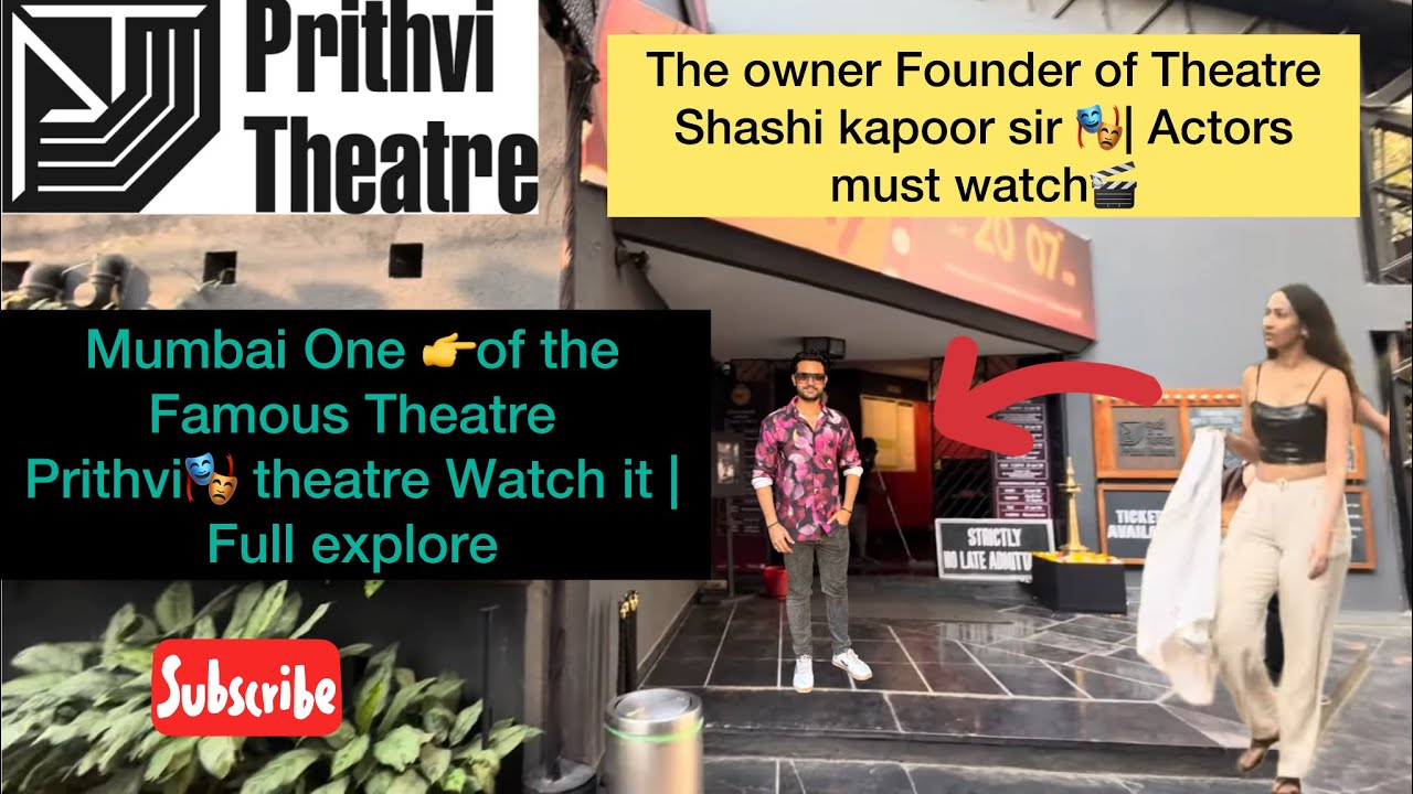 PRITHVI THEATRE IN MUMBAI FULL TOUR 🎭 | Full Explore Theatre Famous in Mumbai | Actors Watch #vlog 