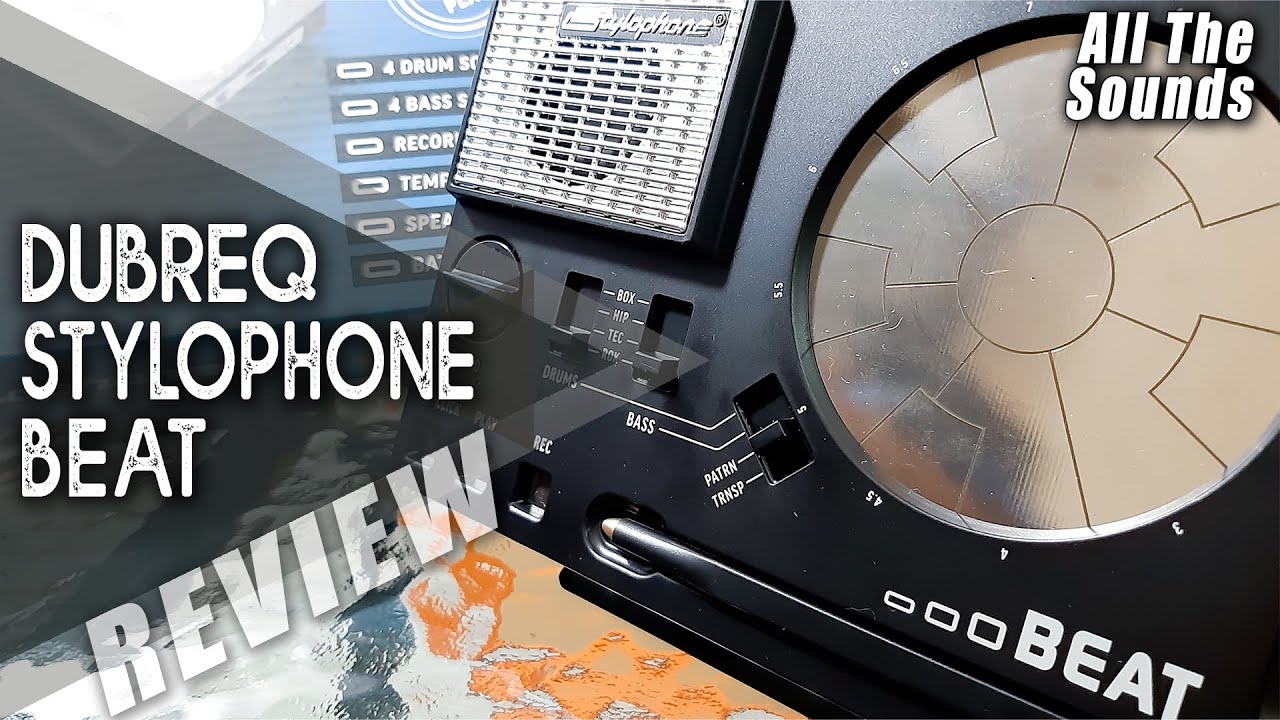 Stylophone BEAT // Mini Pocket Drum Machine / Bass Synth // Tutorial Review [NO TALK/ONLY TONES]