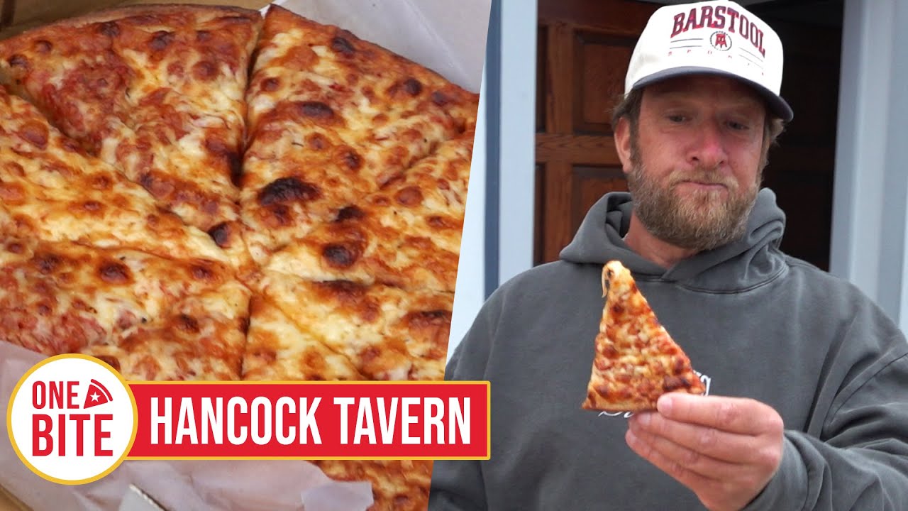 Barstool Pizza Review - Hancock Tavern (Quincy, MA) presented by DraftKings #dkpartner