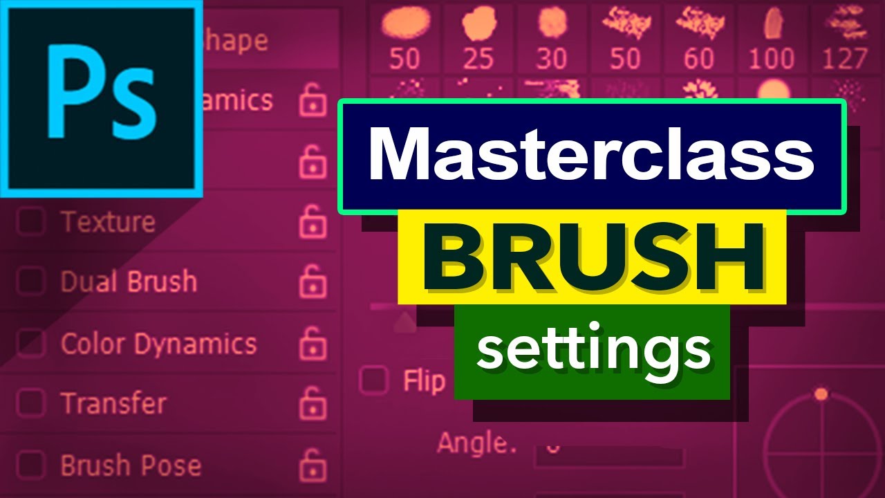 ✔ Brush Settings | Photoshop Tutorial | Artose