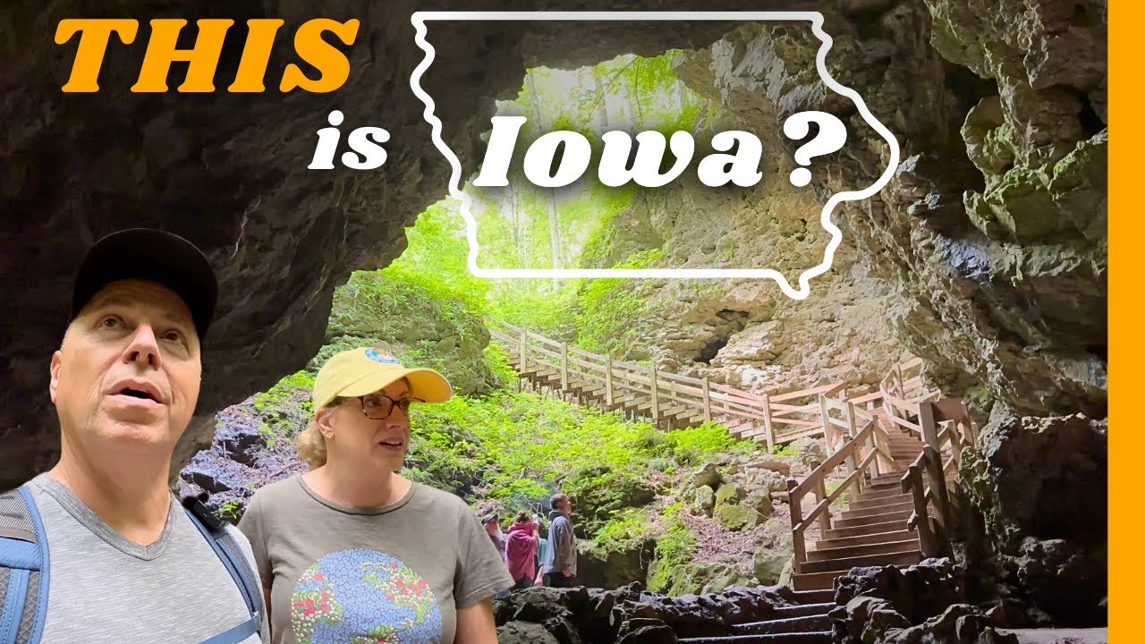 TO jest w Iowa?! 😱 Niesamowity Park Stanowy Jaskiń Maquoketa