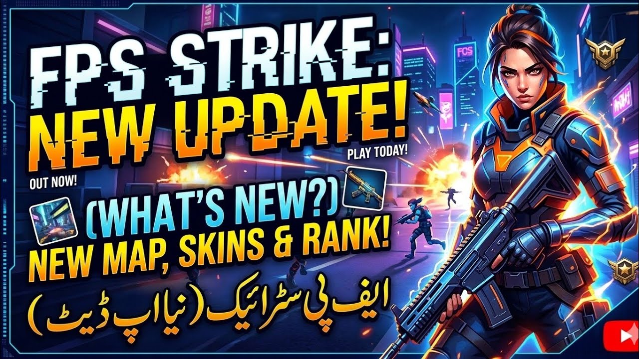 Ultimate Night Battle 🔥 Can We Survive The Chaos/ FPS Strike ops Live 🔥