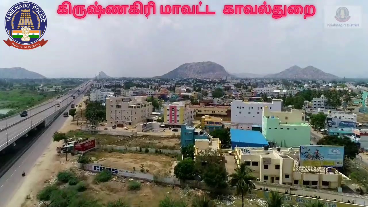 Krishnagiri District Police Coronavirus Preventive works