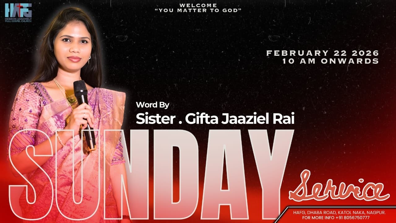 WELCOME YOU ALL FOR OUR  SUNDAY SERVICE  || REV. RAJAMANI RAI || PASTOR. JAAZIEL RAI ||