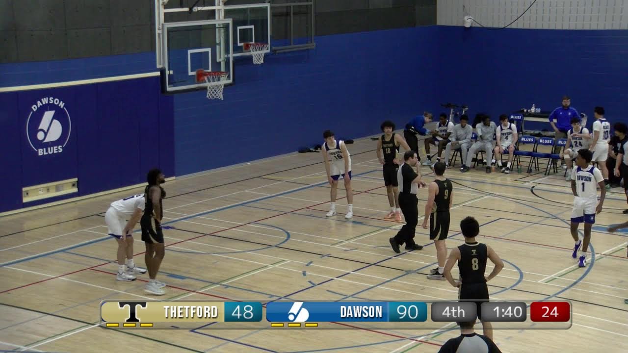 RSEQ Basketball masculin 🏀  Thetford @ Dawson [2026-02-01]