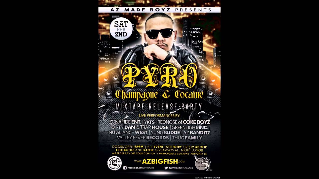 PYRO of AZMB's MIXTAPE RELEASE PARTY RADIO COMMERCIAL