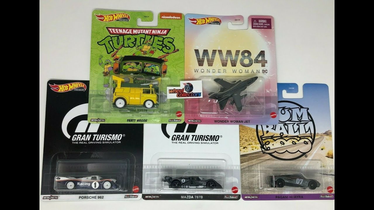 2020 HOT WHEELS RETRO ENTERTAINMENT T Case HOT OFF THE TRUCK! Teenage Mutant Ninja Turtles!!!