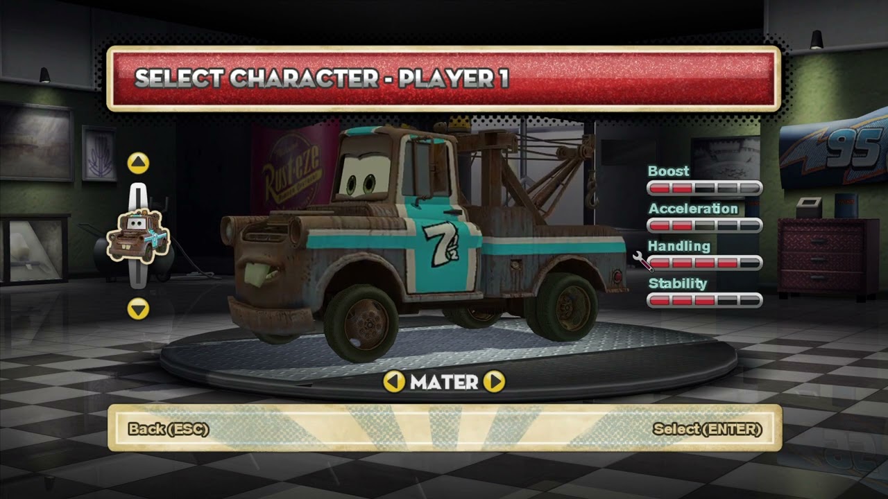Cars: Hi-Octane | Characters, Tracks and Concepts showcase.