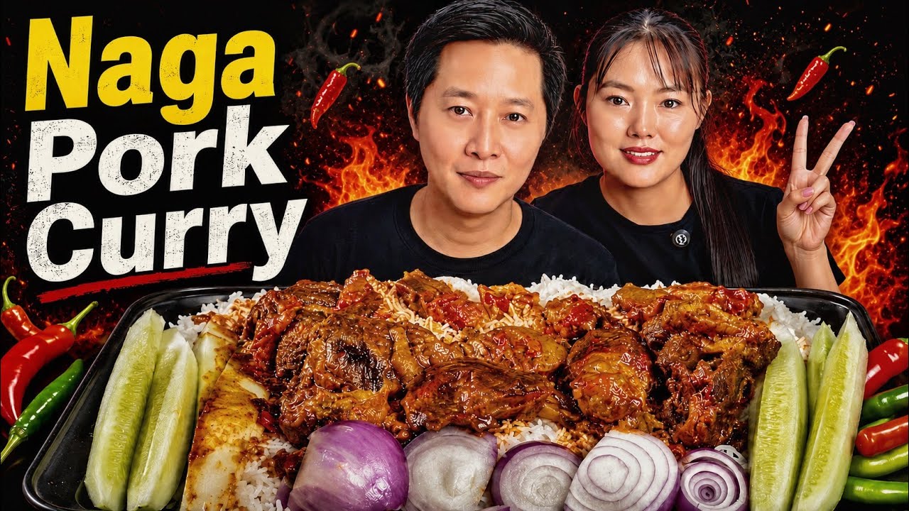 Authentic Naga spicy 🌶️🌶️🌶️ Pork Ribs Mukbang | | requested by @khelikinimi5161  @24Otingsangpamei8