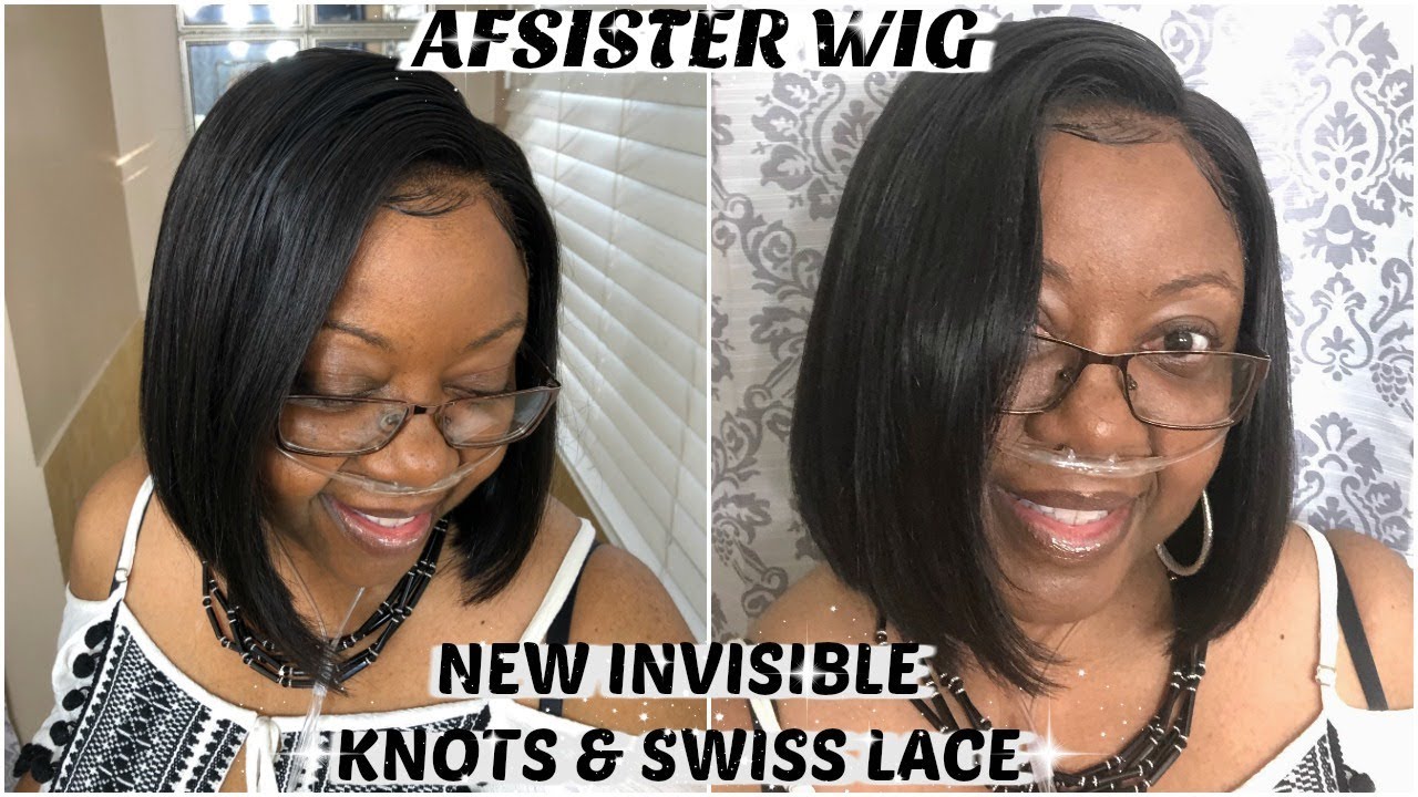 INVISIBLE SWISS LACE & INVISIBLE KNOT SKIN MELT WIG FR AFSISTER WIG
