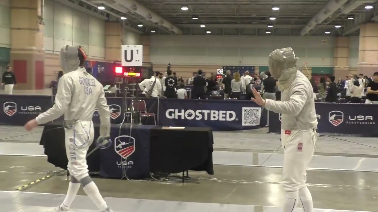 Atlantic City NAC 2024 SMS - L32 - Emilio Gonzalez USA v Ilia Andreev FIE