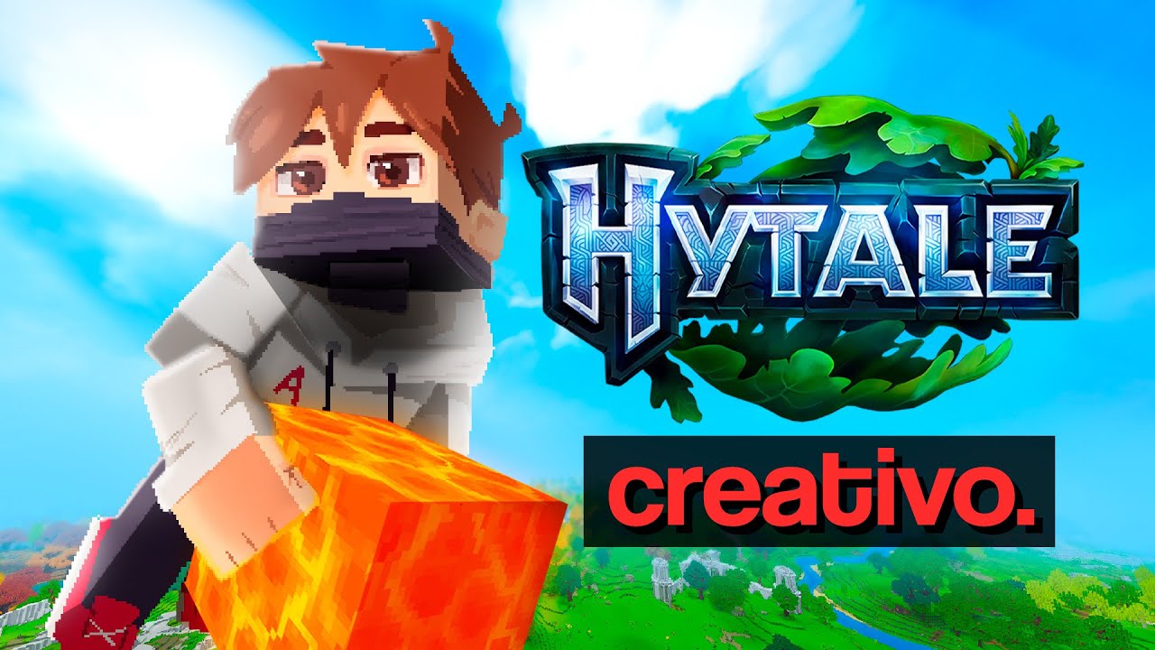 el MODO CREATIVO de HYTALE es INCREÍBLE.